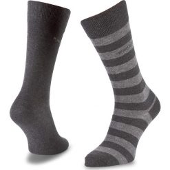 Zestaw 2 par wysokich skarpet męskich BOSS - Twopack Block Stripe 50310459 012. Skarpety marki Boss. Za 79.00 zł.