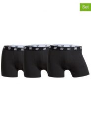 CR7 Bokserki (3 pary) w kolorze czarnym rozmiar: L. Czarne bokserki CR7, l, bez wzorów. Za 118.01 zł.