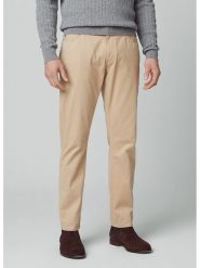 Hackett London Spodnie chino w kolorze beżowym rozmiar: W36. Brązowe eleganckie spodnie Hackett London. Za 221.15 zł.