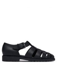 Polo Ralph Lauren Sandały 803961442002 Czarny. Czarne sandały Polo Ralph Lauren, ze skóry, bez zapięcia. Za 859.99 zł.