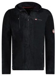 ANAPURNA Kurtka polarowa "Utah" w kolorze czarnym rozmiar: XXL. Czarne kurtki ANAPURNA, xxl, z aplikacjami, z polaru, bez kaptura. Za 126.99 zł.