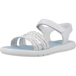 Sandały PABLOSKY 448900P Biały. Białe sandały PABLOSKY, ze skóry, bez zapięcia. Za 254.99 zł.