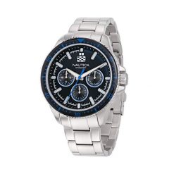 Zegarek Nautica. Szare zegarki Nautica, srebrne. Za 879.99 zł.