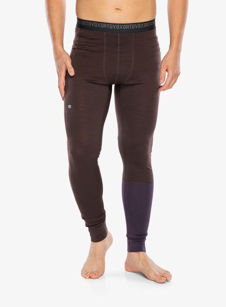 Legginsy termoaktywne Ortovox 185 Rock N Wool Long Pants. Brązowe bielizna termoaktywna ORTOVOX, na zimę, xl, bez wzorów, z materiału, bez ramiączek, trekkingowe. Za 455.39 zł.