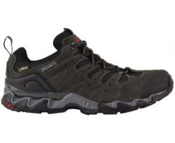 Buty trekkingowe Meindl Portland GTX. Czarne buty turystyczne MEINDL, bez wzorów, z gore-texu, bez zapięcia, trekkingowe, gore-tex. Za 1,218.00 zł.