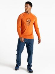 Dare 2b Koszulka funkcyjna "Tech" w kolorze pomarańczowym rozmiar: S. Pomarańczowe t-shirty sportowe Dare 2B, bez wzorów, z materiału, bez ramiączek, outdoorowe. Za 61.89 zł.