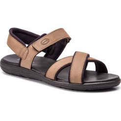 Sandały LASOCKI FOR MEN - MB-C503-508-01 Brown. Brązowe sandały Lasocki For Men, z materiału, bez zapięcia. Za 119.99 zł.