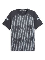 Puma Koszulka sportowa "individualLIGA Graphic Jersey" w kolorze szarym rozmiar: M. Szare t-shirty sportowe Puma, bez wzorów, z jersey, bez ramiączek, outdoorowe. Za 98.95 zł.