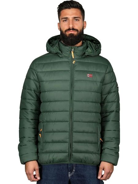 Geographical Norway Kurtka pikowana "Amigolor" w kolorze zielonym rozmiar: XXL. Zielone kurtki Geographical Norway, xxl, bez wzorów, bez kaptura. Za 196.24 zł.