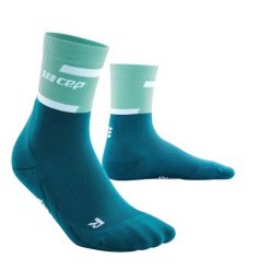 Skarpety do biegania męskie CEP The Run kompresyjne krótkie. Niebieskie odzież kompresyjna CEP, m, bez wzorów, do biegania. Za 69.00 zł.