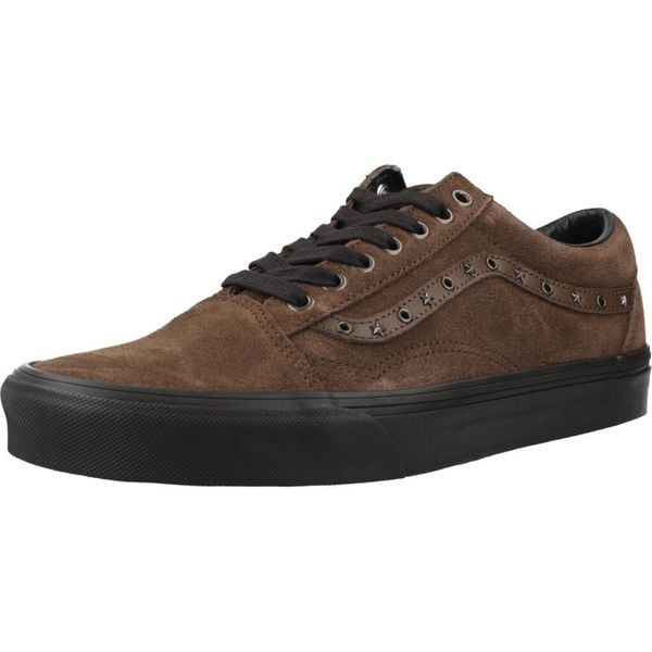 Buty VANS OLD SKOOL METAL Brązowy. Brązowe buty trekkingowe Vans, bez wzorów, ze skóry, bez zapięcia. Za 449.99 zł.