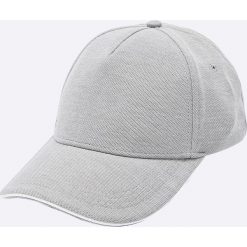 Tommy Hilfiger - Czapka. Szare czapki z daszkiem marki Tommy Hilfiger, z bawełny. W wyprzedaży za 159.90 zł.