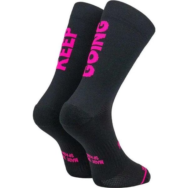 Skarpetki Sporcks Keep Going. Czarne skarpety SPORCKS, bez wzorów, ze skóry. Za 150.00 zł.