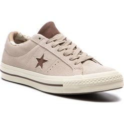Tenisówki CONVERSE - One Star Ox 160586C Papyrus/Dark Chocolate/Egret. Trampki marki Converse. W wyprzedaży za 209.00 zł.