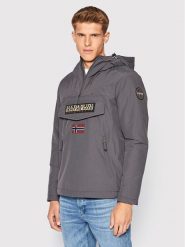 Napapijri Kurtka anorak Rainforest Pocket 2 NP0A4GMD Szary Regular Fit. Szare kurtki Napapijri, l, bez wzorów, z syntetyku, bez kaptura. Za 739.99 zł.