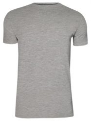 T-Shirt Szary Bawełniany Męski Bez Nadruku -Brave Soul- Koszulka, Krótki Rękaw, Basic. Szare bluzki z długim rękawem Brave Soul, l, bez wzorów, z bawełny, bez kołnierzyka, bez ramiączek. Za 45.00 zł.