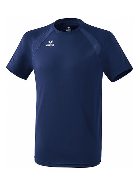 Erima Koszulka sportowa "Performance" w kolorze granatowym rozmiar: 140. Niebieskie t-shirty sportowe Erima, bez wzorów, z materiału, bez ramiączek, outdoorowe. Za 62.03 zł.