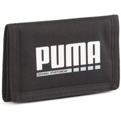 Portfel Puma Plus, Dla obu płci. Czarne portfele Puma, bez wzorów, z poliesteru. Za 190.00 zł.
