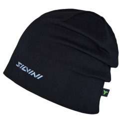 Czapka Silvini Trigola. Czarne czapki zimowe Silvini, bez wzorów. Za 180.50 zł.