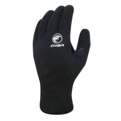 Lekkie rękawiczki zimowe unisex Chiba Thermofleece Waterpro. Czarne rękawiczki Chiba, na zimę, bez wzorów. Za 111.00 zł.