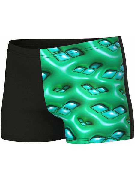 Arena Kąpielówki w kolorze czarno-zielonym rozmiar: 128. Czarne kąpielówki Arena, bez wzorów, z materiału. Za 61.60 zł.