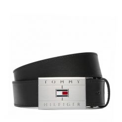 Pasek Tommy Hilfiger. Brązowe paski Tommy Hilfiger, bez wzorów. Za 249.99 zł.
