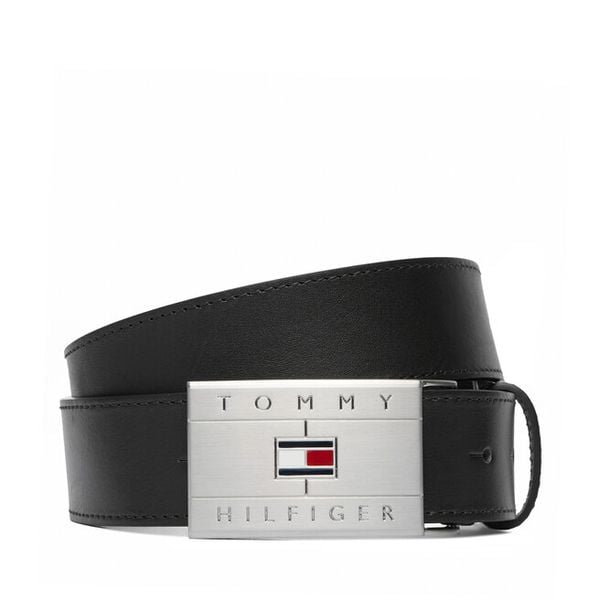 Pasek Tommy Hilfiger. Brązowe paski Tommy Hilfiger, bez wzorów. Za 249.99 zł.