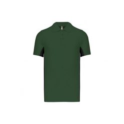 Polo Kariban Flag. Czarne koszulki polo KARIBAN, m, bez wzorów, z dzianiny, bez kołnierzyka, bez ramiączek. Za 113.50 zł.