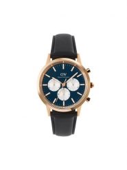 Daniel Wellington Zegarek Iconic Chronograph St Mawes Arctic Panda DW00100877 Czarny. Czarne, analogowe zegarki Daniel Wellington. Za 1,179.00 zł.