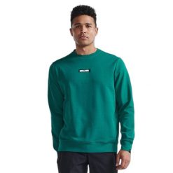 Bluza 2XU Motion French Terry Crew. Białe bluzy 2XU, m, bez wzorów, bez kaptura. Za 393.50 zł.