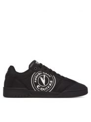 Versace Jeans Couture Sneakersy 78YA3SD1 Czarny. Czarne buty sportowe casual Versace Jeans Couture, bez wzorów, z jeansu, bez zapięcia. Za 599.99 zł.