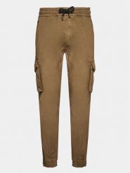 Alpha Industries Joggery Twill 116202 Beżowy Regular Fit. Brązowe joggery i bojówki Alpha Industries, m, bez wzorów, z bawełny. Za 389.99 zł.