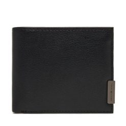 Portfel Tommy Hilfiger. Czarne portfele Tommy Hilfiger, bez wzorów. Za 349.99 zł.