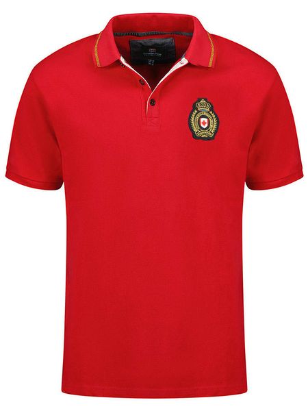 Canadian Peak Koszulka polo "Kariteak" w kolorze czerwonym rozmiar: S. Czerwone koszulki polo Canadian Peak, s, bez wzorów, z bawełny, bez kołnierzyka, bez ramiączek. Za 83.03 zł.