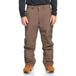 Spodnie śnieżne dla Mężczyzn ESTATE. Brązowe spodnie narciarskie i snowboardowe Quiksilver, m, bez wzorów, z poliesteru, narciarskie. W wyprzedaży za 552.20 zł.