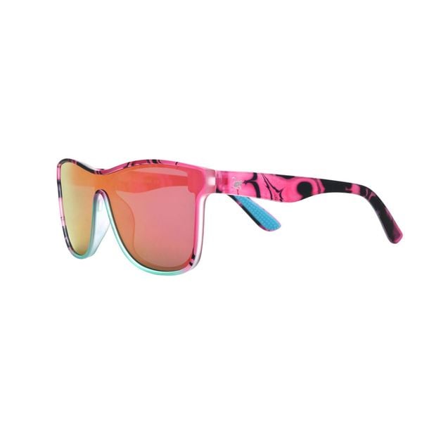 Okulary przeciwsłoneczne Unisex – polaryzacyjne / UV400 / TAC (różowy). Czerwone okulary przeciwsłoneczne SURF MONKEY. Za 219.95 zł.