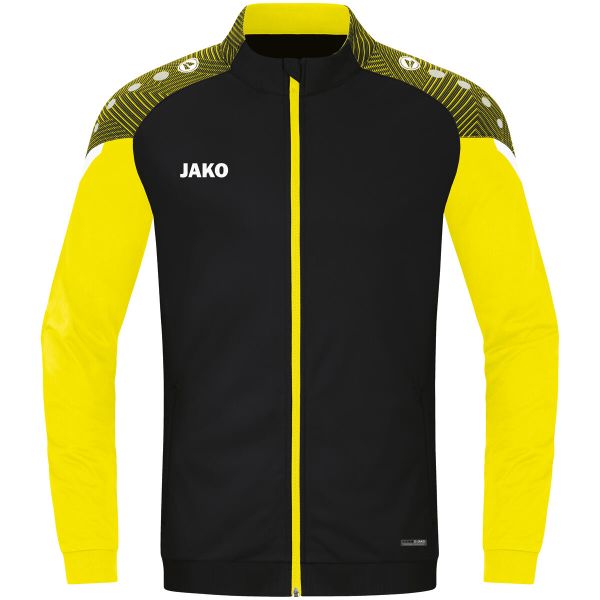 Kurtka z dresu Jako Performance. Czarne kurtki JAKO, xl, bez wzorów, z dresówki, bez kaptura. Za 268.00 zł.
