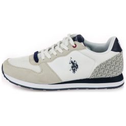 U.S. POLO ASSN. tenisówki męskie Soren 43 białe. Białe trampki U.S. Polo Assn., m, bez wzorów, bez zapięcia. Za 339.00 zł.