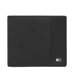 Portfel Tommy Hilfiger. Czarne portfele Tommy Hilfiger, bez wzorów. Za 329.99 zł.