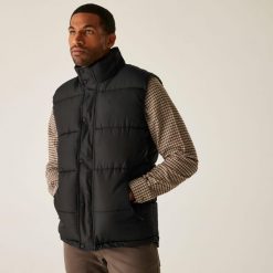 Kurtka puchowa Regatta Northdale. Czarne kurtki Regatta, bez wzorów, z puchu, bez kaptura. Za 419.99 zł.