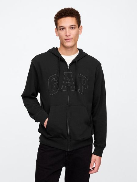 GAP Bluza w kolorze czarnym rozmiar: L. Czarne bluzy GAP, l, bez wzorów, bez kaptura. Za 100.75 zł.