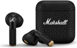 Marshall Minor IV TWS czarne. Czarne słuchawki bezprzewodowe Marshall Headphones. Za 479.00 zł.