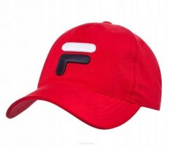 Czapka tenisowa Fila Baseball Cap Max czerwona. Czerwone czapki z daszkiem Fila, bez wzorów, z materiału. Za 79.00 zł.