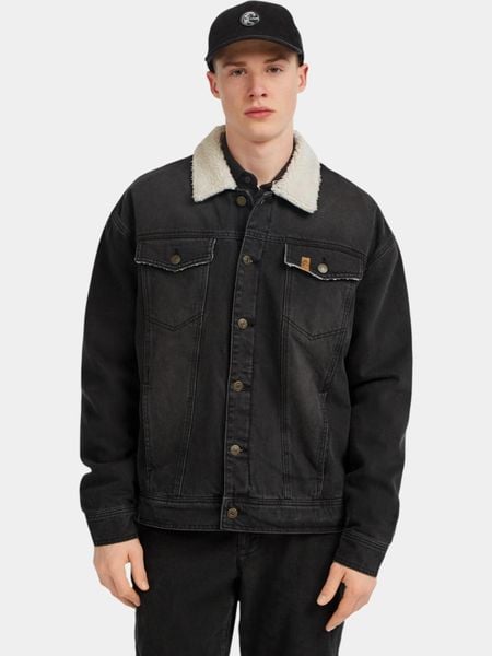 Kurtka Jeansowa Męska O'Neill O'riginals Denim. Czarne kurtki O'Neill, m, bez wzorów, z bawełny, z kapturem. Za 519.20 zł.