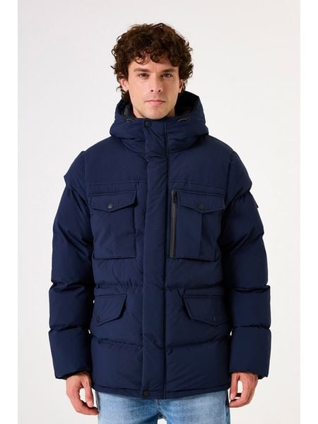 Garcia Kurtka zimowa w kolorze granatowym rozmiar: XXL. Niebieskie kurtki Garcia, na zimę, xxl, bez wzorów, bez kaptura. Za 457.95 zł.