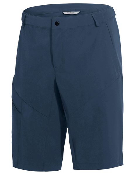 Spodenki rowerowe z wkładką M Tamaro Shorts III. Czarne spodenki rowerowe Vaude, l, bez wzorów, z materiału, rowerowe. Za 469.00 zł.