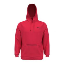 Bluza męska Under Armour Fleece Pro Kangra HD. Czerwone bluzy Under Armour, l, bez wzorów, bez kaptura. Za 249.99 zł.