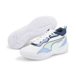 Buty koszykarskie męskie Puma Playmaker Pro. Zielone buty do koszykówki Puma, bez zapięcia, do koszykówki. Za 416.00 zł.