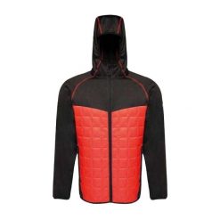 Męska Modułowa Kurtka Termiczna. Czarne kurtki Regatta, m, bez wzorów, z materiału, z kapturem. Za 177.99 zł.