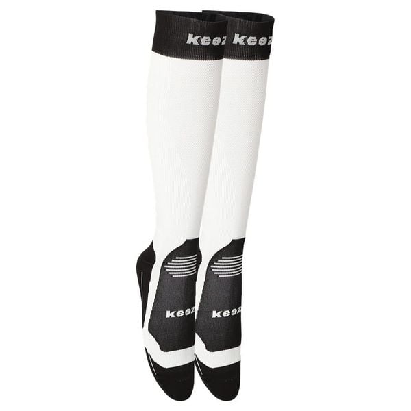 Skarpety kompresyjne Keeza. Białe skarpety KEEZA, bez wzorów. Za 39.00 zł.